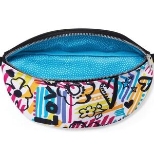 Graffiti Love Cross Body Belt Bag